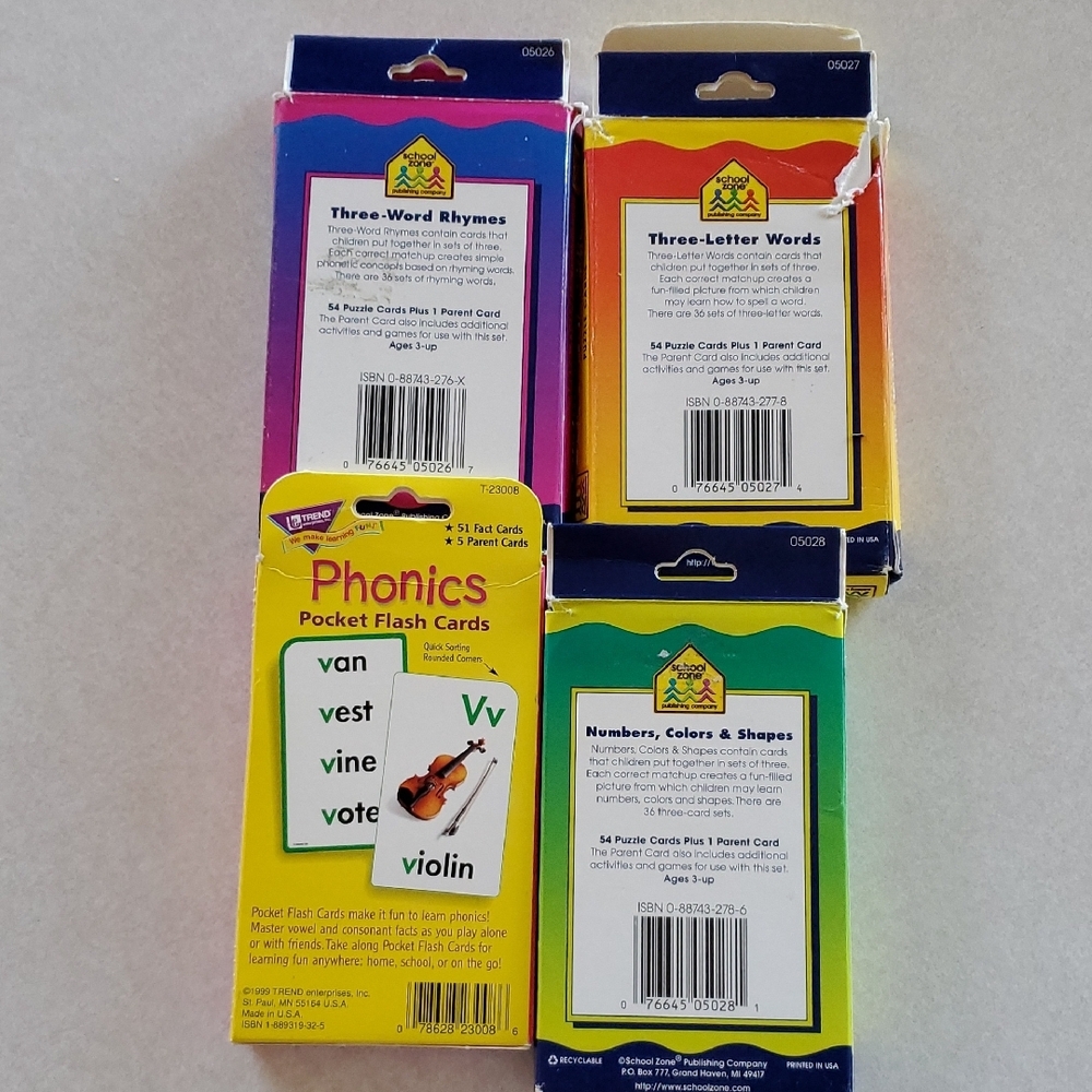 Educational Puzzle Cards Set - Picture 2 of 2